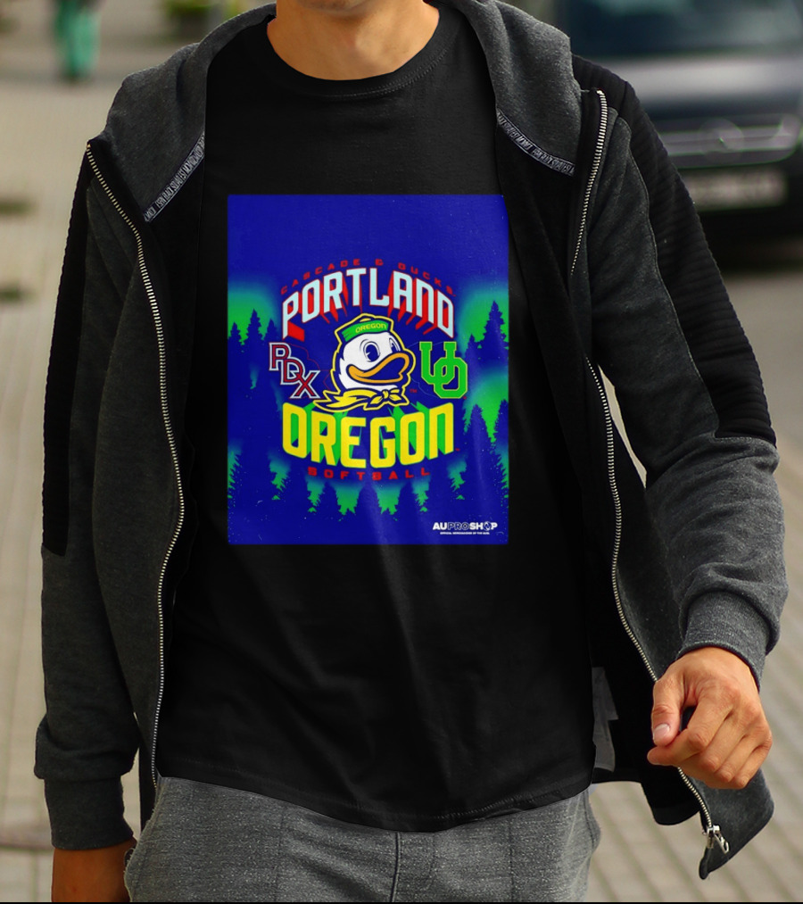 Cascade Ducks Portland RDX Oregon Softball T-Shirt