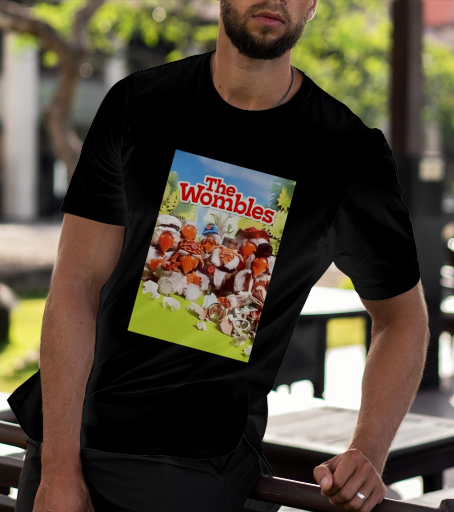 The Wombles Cartoon Characters Cleanup Adventure T-Shirt