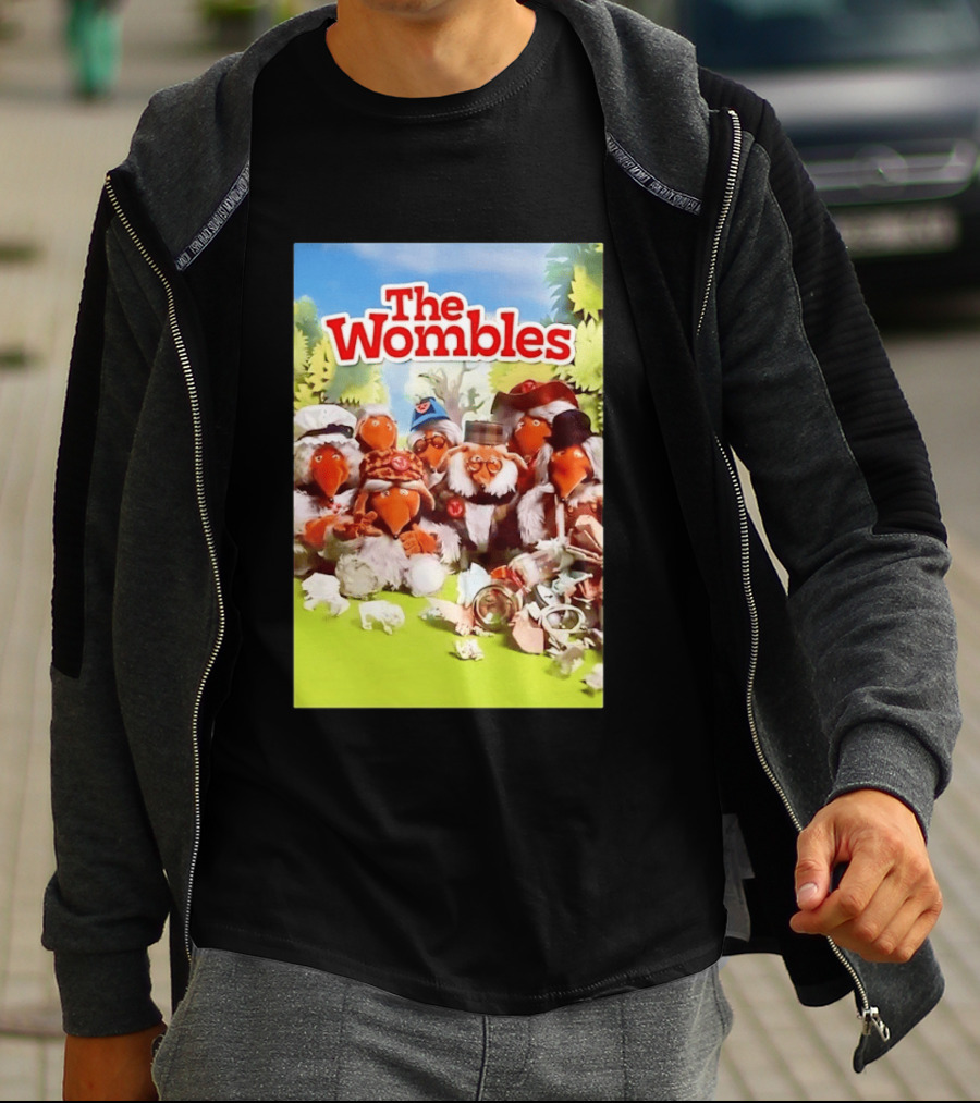 The Wombles Cartoon Characters Cleanup Adventure T-Shirt