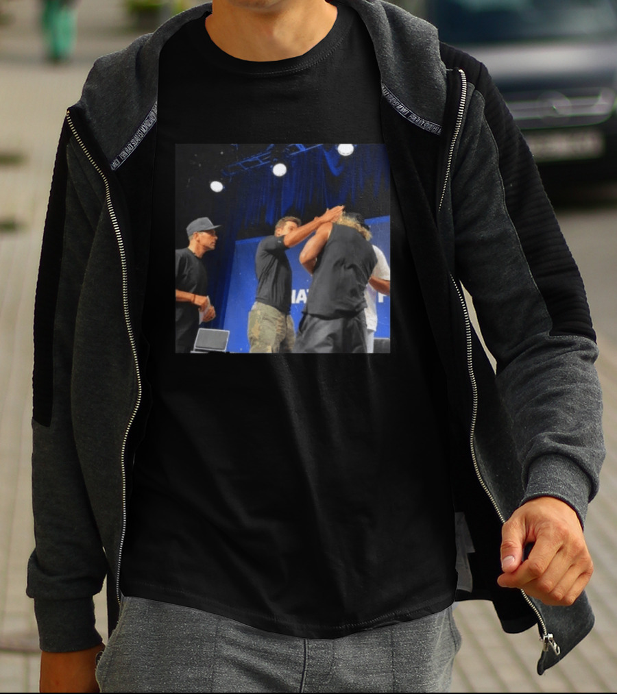 Tom Brady Slapped Logan Paul Stage Moment T-Shirt