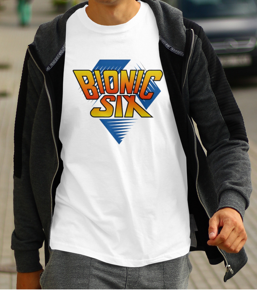 Bionic Six Retro Animated Series T-Shirt