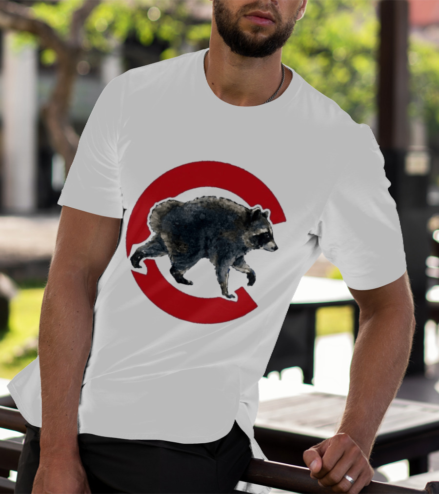 Cubs C Raccoon Jimothy T-Shirt