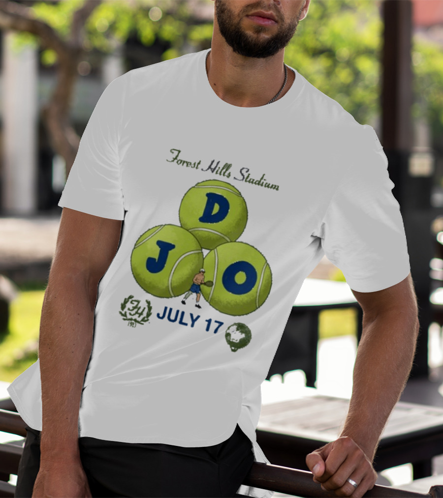Forest Hills Stadium July 17 Tennis Event T-Shirt