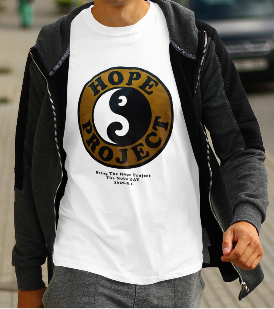 Hope Project Yin Yang Bring The Noto Day 202681 Charity T-Shirt