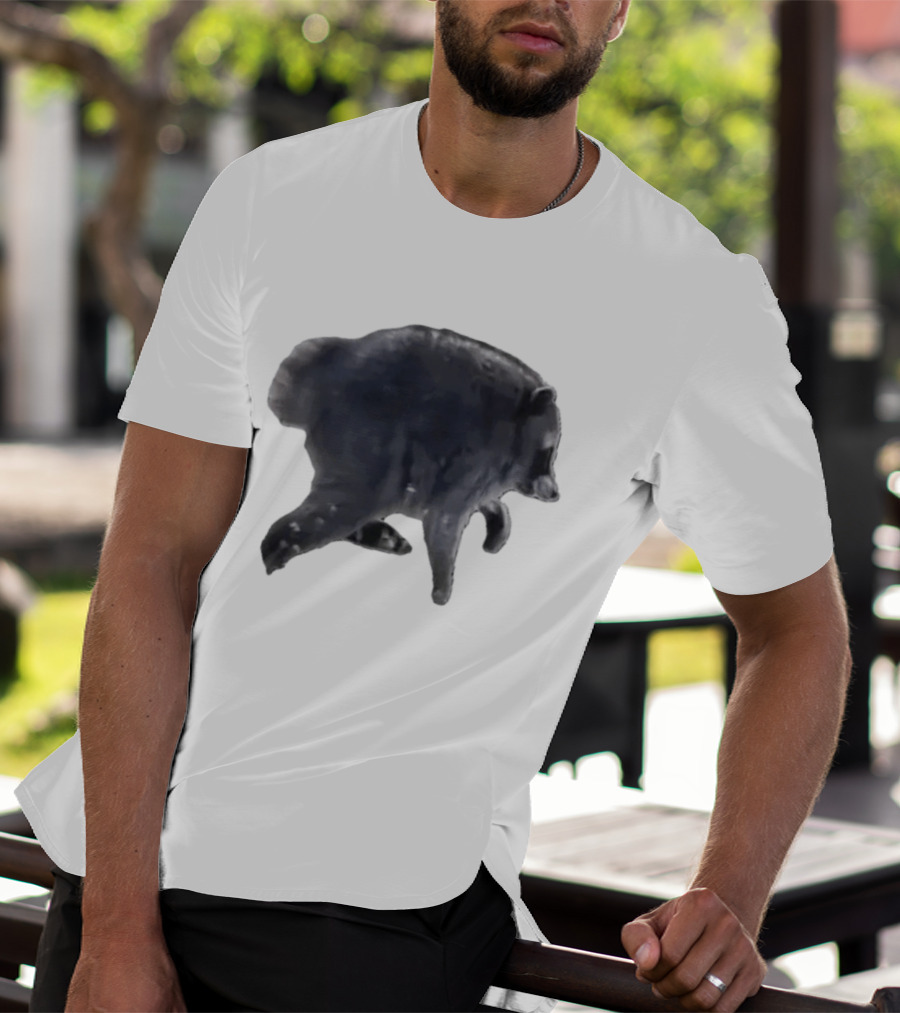 Jimothy Club Basic Bear Walking T-Shirt