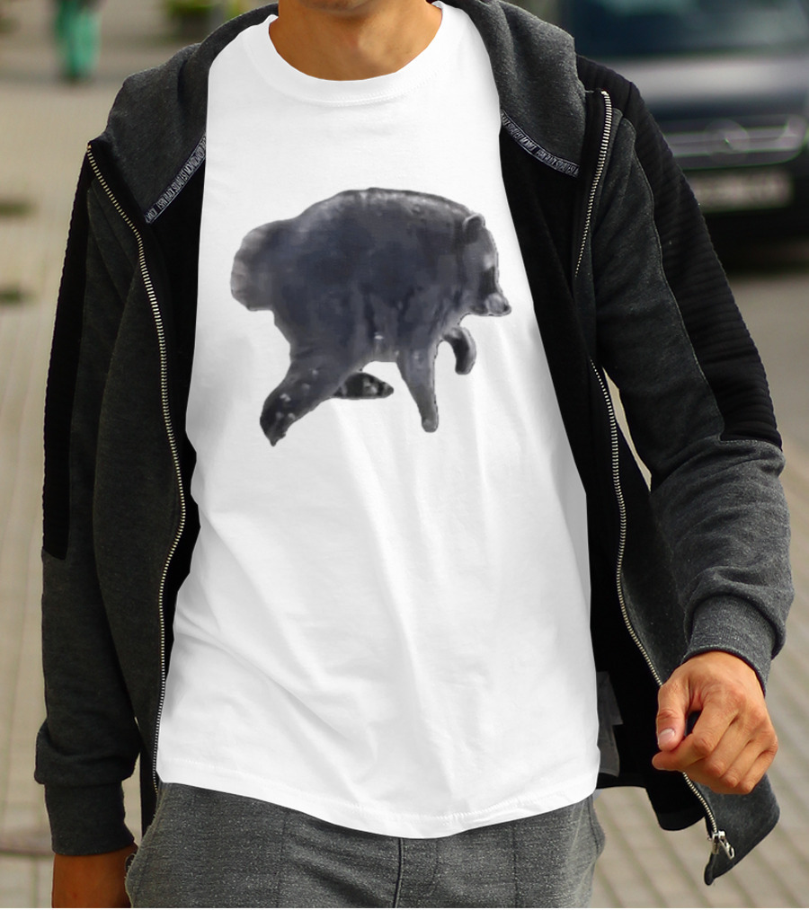 Jimothy Club Basic Bear Walking T-Shirt