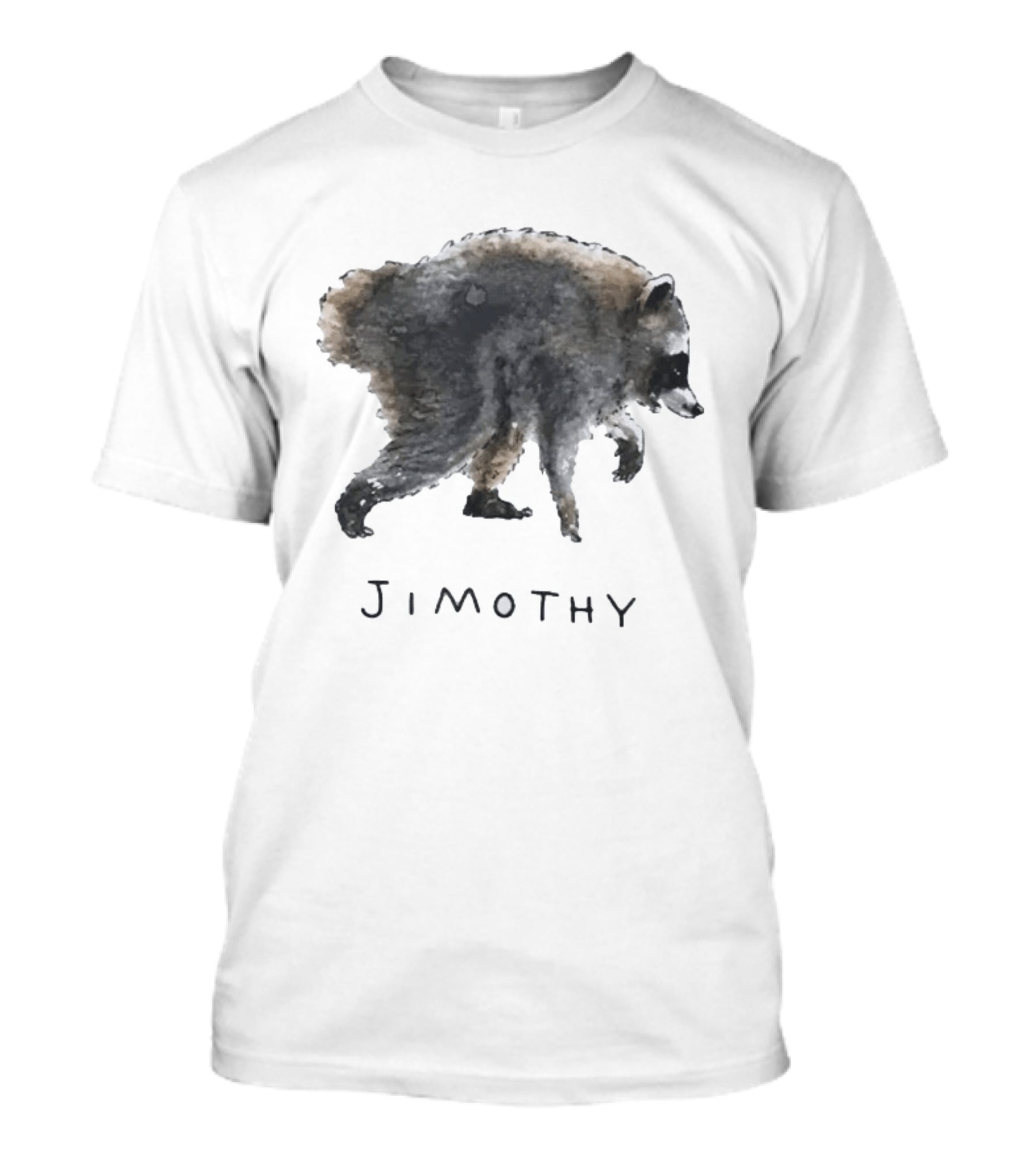 Jimothy Raccoon Viral Seattle Artwork Trend T-Shirt
