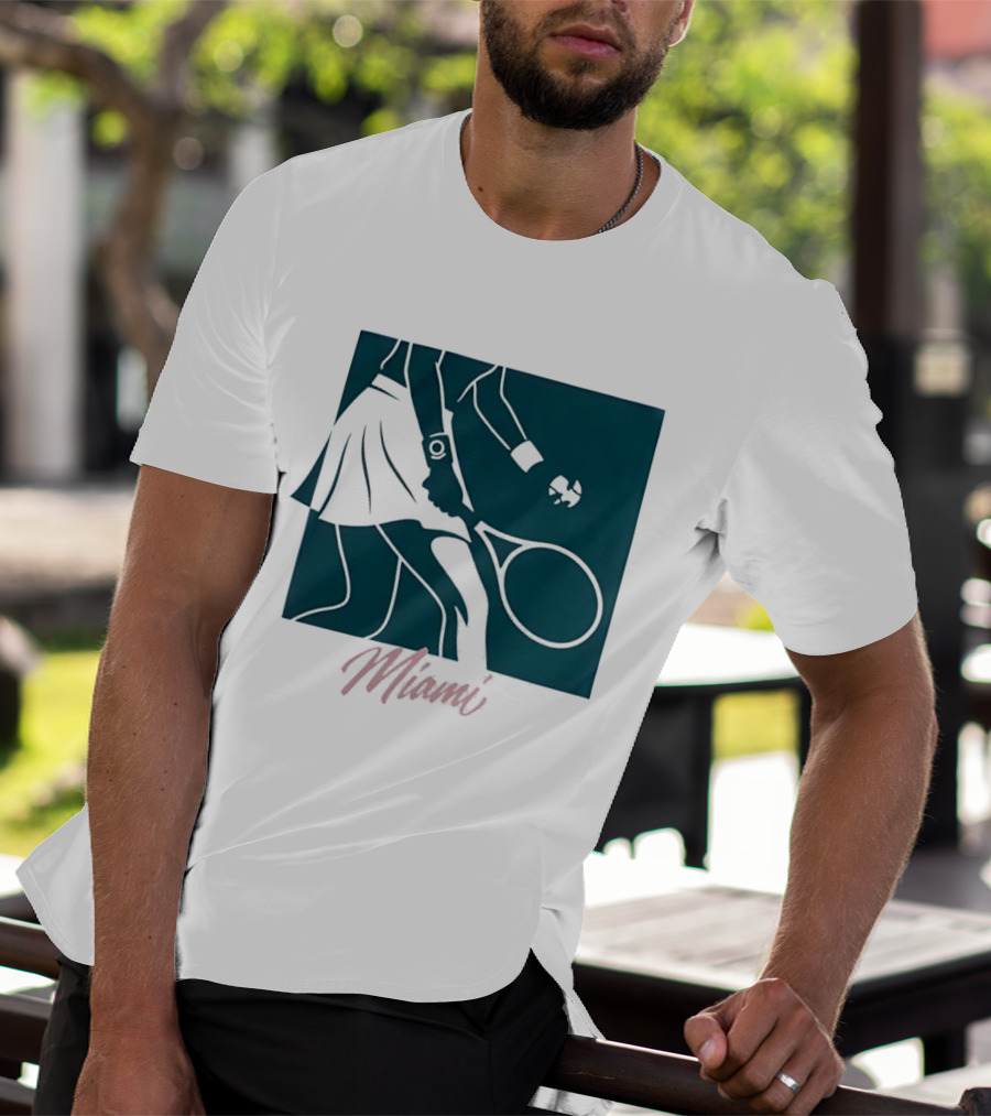 Miami Tennis Player T-Shirt