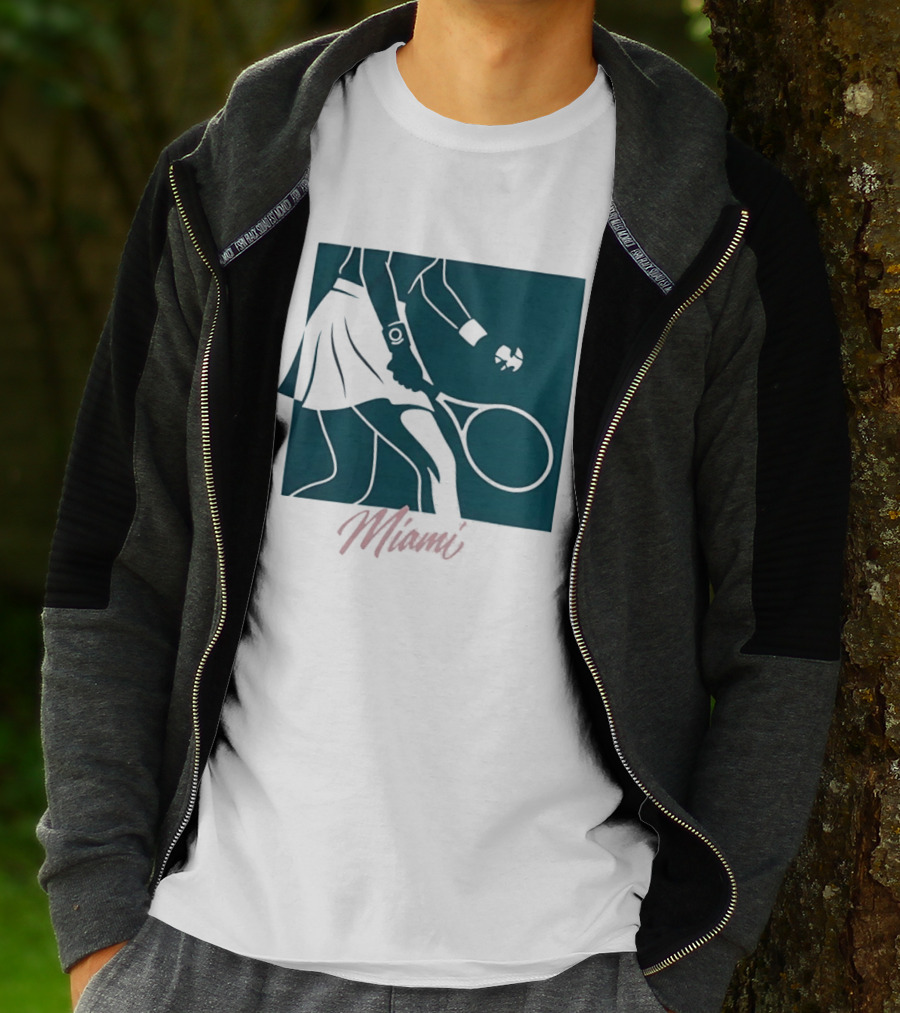 Miami Tennis Player T-Shirt