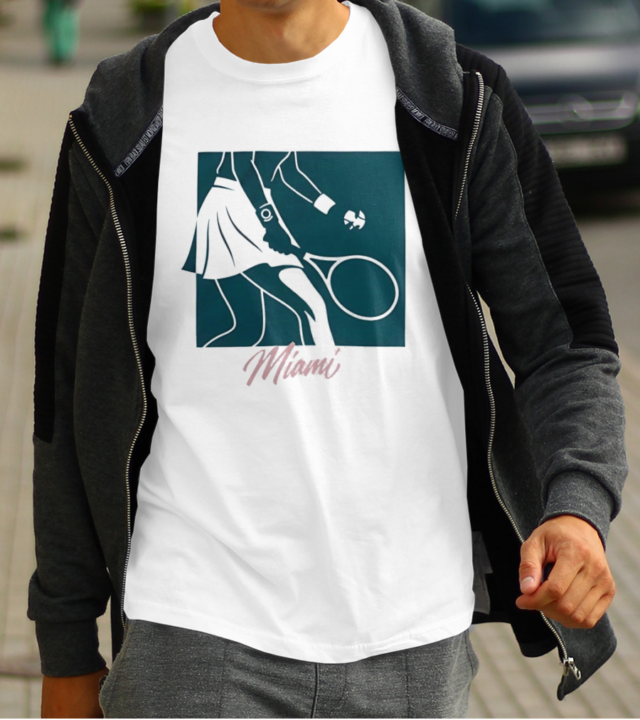 Miami Tennis Player T-Shirt
