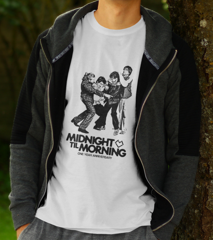Midnight Til Morning One Year Anniversary Band T-Shirt