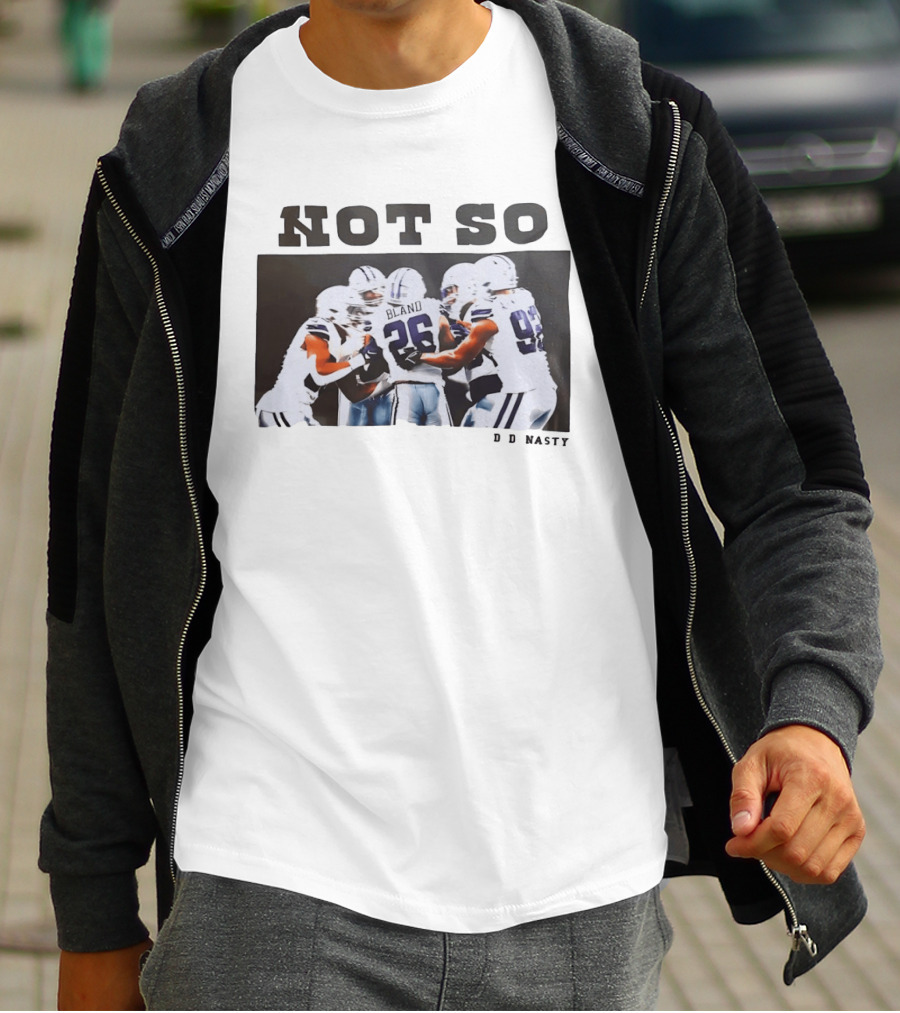 Not So Bland 26 Dallas Cowboys DCDynasty Football Team Huddle T-Shirt