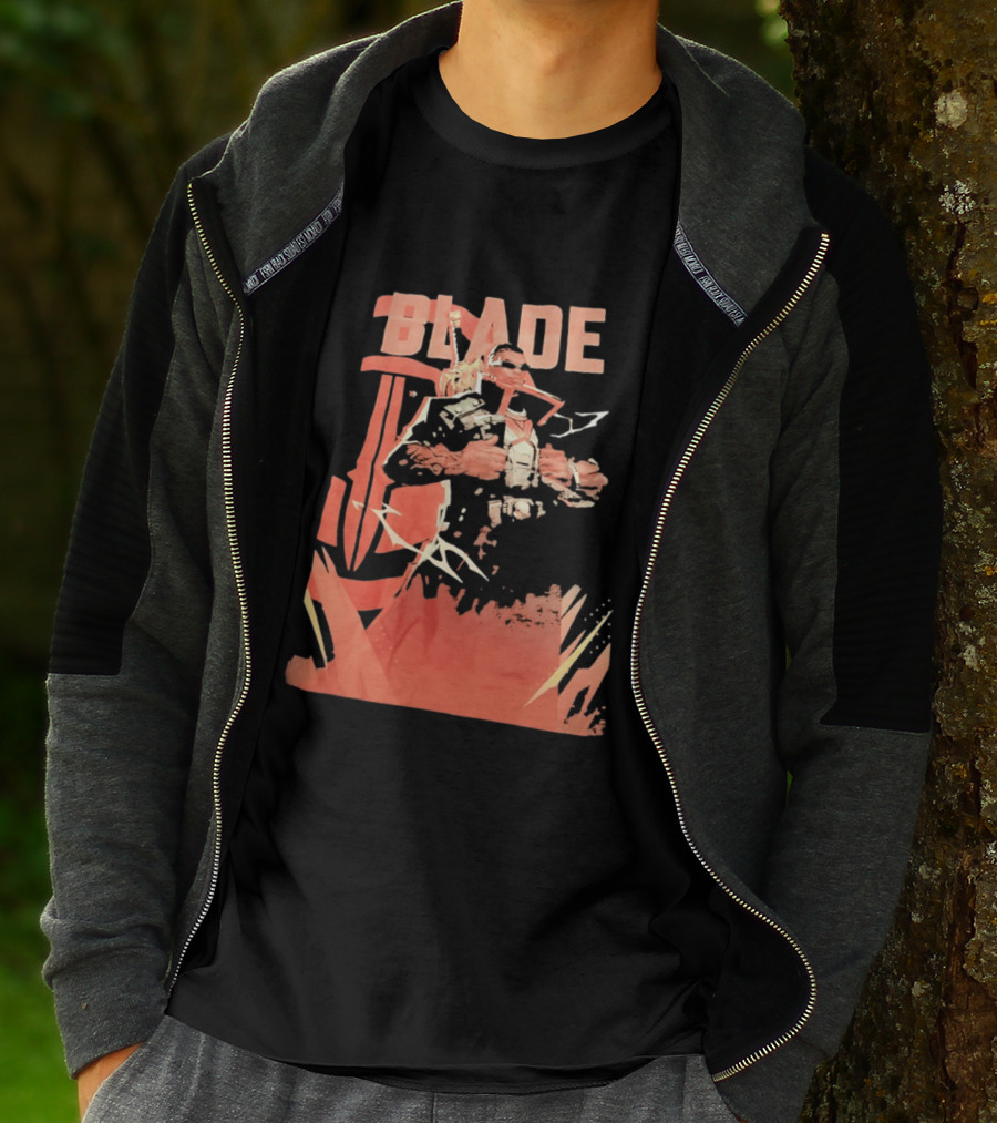 Blade Marvel Comic Vampire Hunter T-Shirt