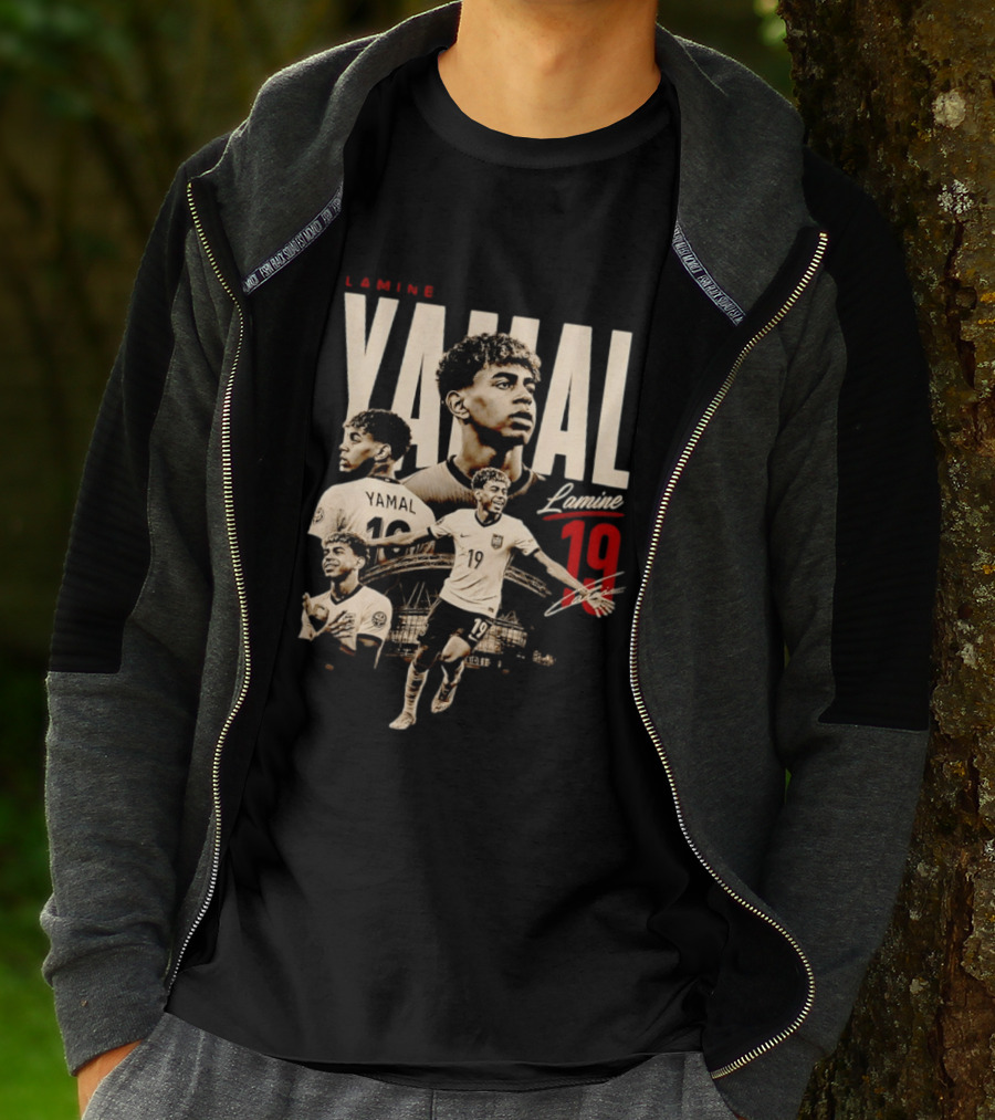 Lamine Yamal 19 Spain National Team T-Shirt