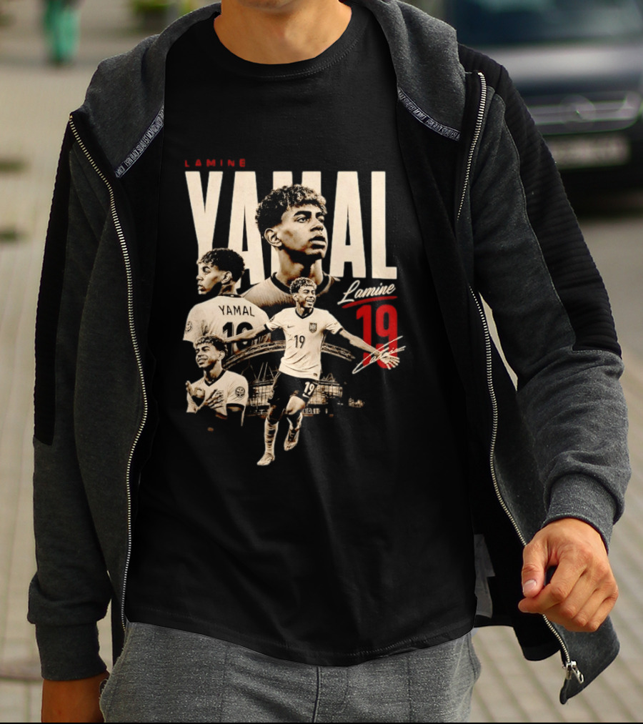 Lamine Yamal 19 Spain National Team T-Shirt