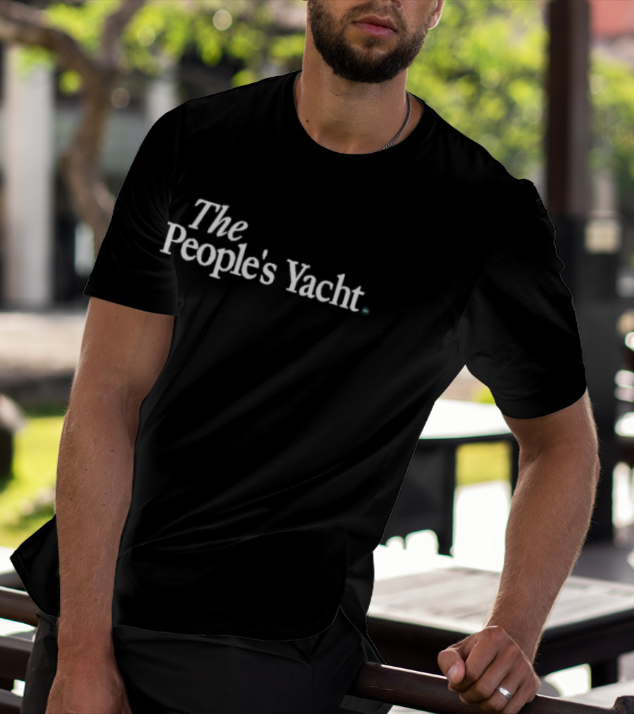 The People's Yacht Classic Nautical Sailing Adventure T-Shirt