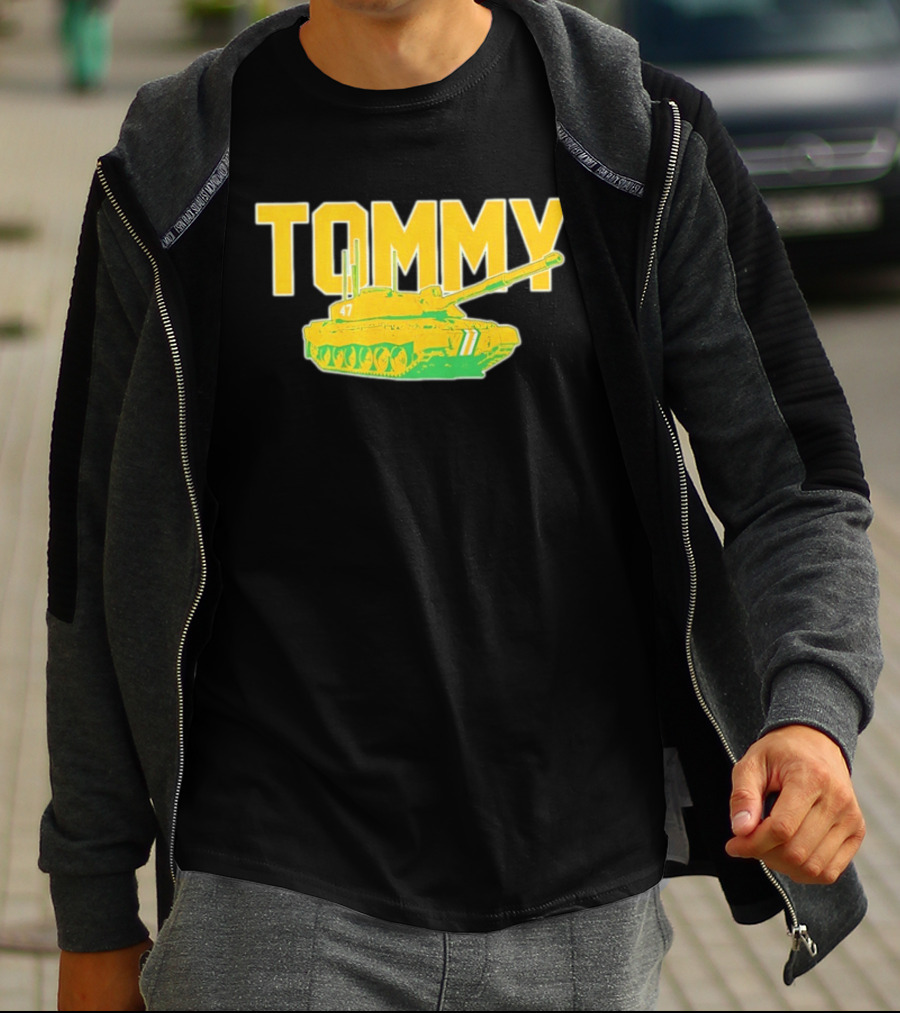 Tommy Tank 47 Athletics Baseball T-Shirt