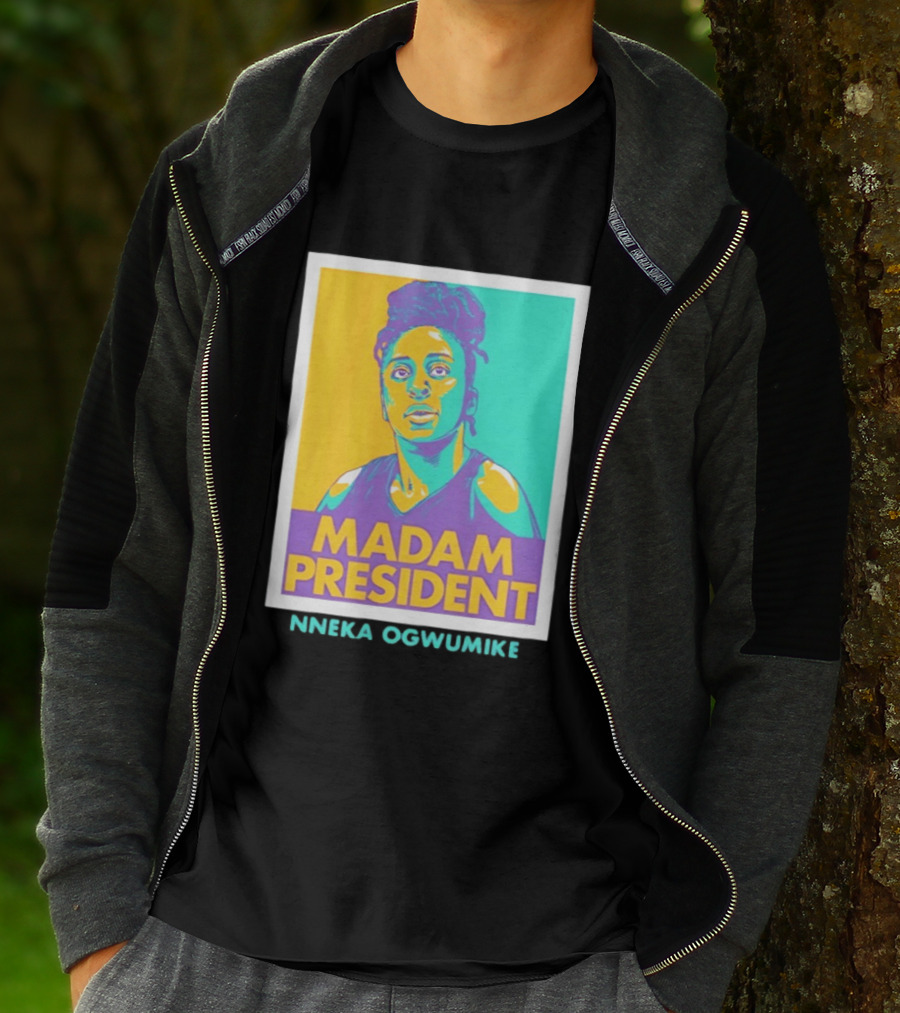 Nneka Ogwumike Madam President Los Angeles Sparks Heroic T-Shirt