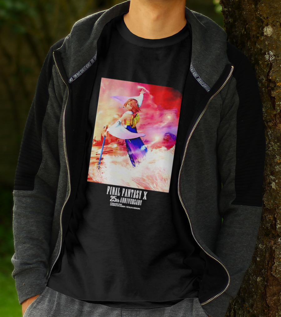 Final Fantasy X 25th Anniversary Yuna Square Enix T-Shirt