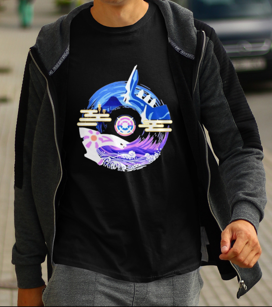 Pokémon GO Tour Sinnoh Los Angeles Kyogre And Groudon Circle T-Shirt
