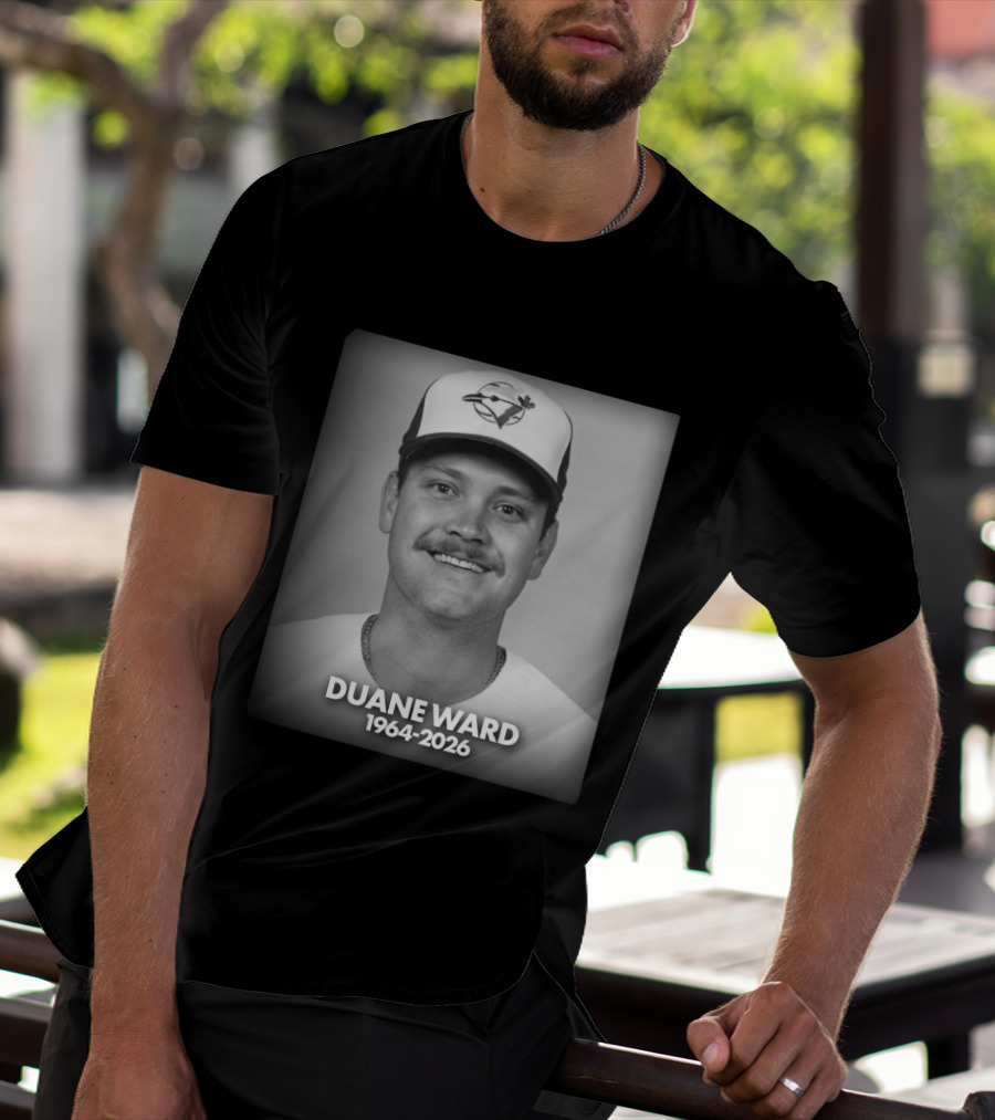 Duane Ward 1964 2026 Blue Jays Memoriam T-Shirt