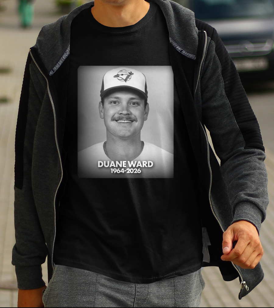 Duane Ward 1964 2026 Blue Jays Memoriam T-Shirt
