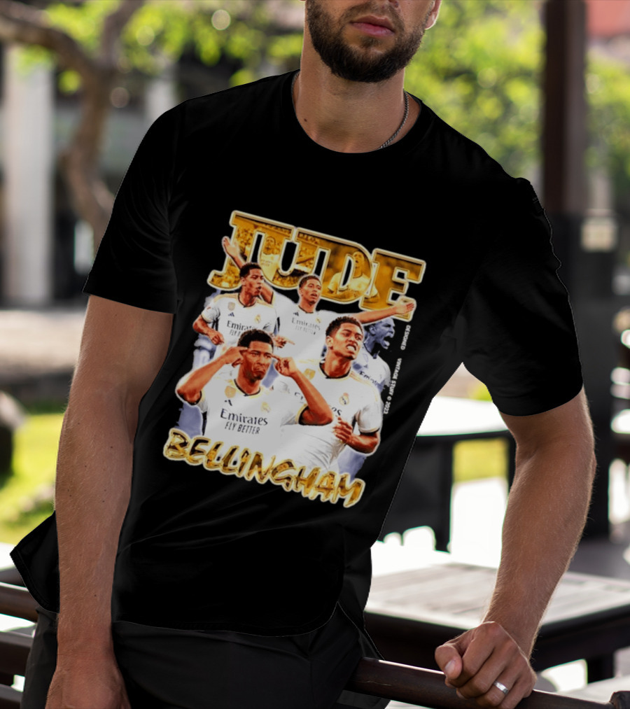 Jude Bellingham Real Madrid Emirates Fly Better T-Shirt