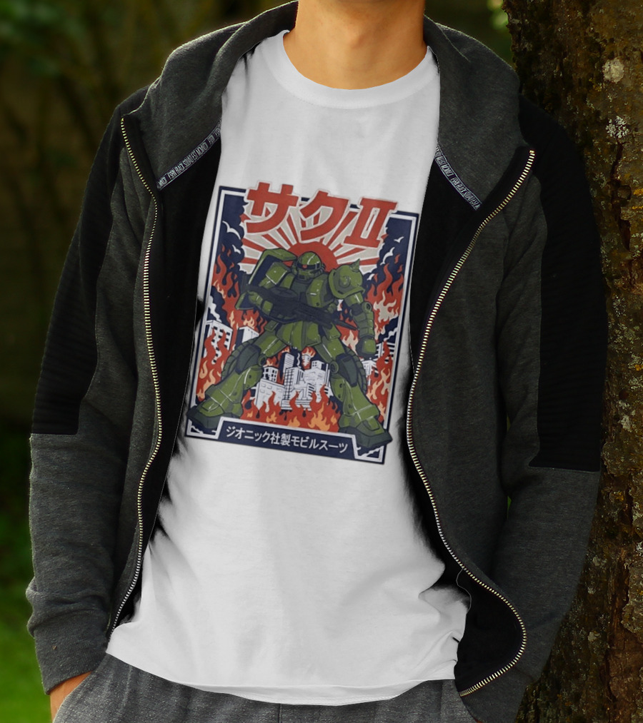 The Green Grunt MS 06 Zaku II T-Shirt