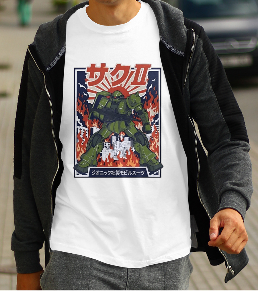 The Green Grunt MS 06 Zaku II T-Shirt