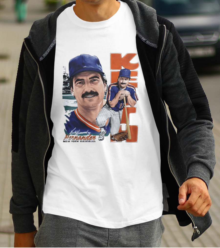 Keith Hernandez New York Baseball Mets KEITH T-Shirt