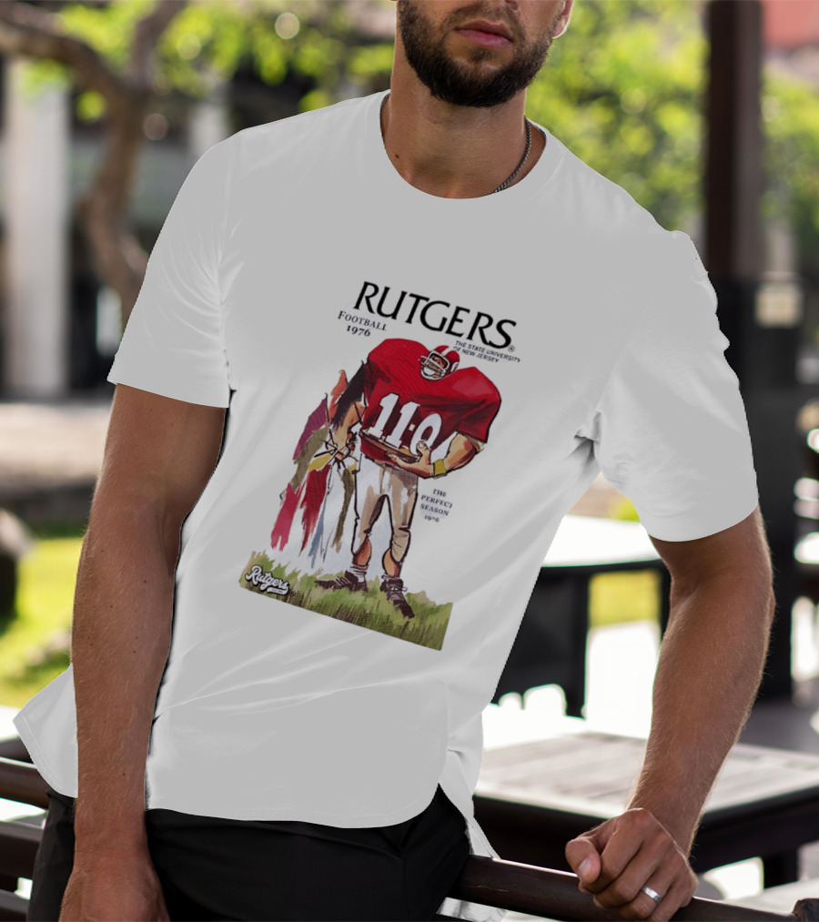 Rutgers Football 1976 The State University Of New Jersey Perfect Season 11 0 T-Shirt