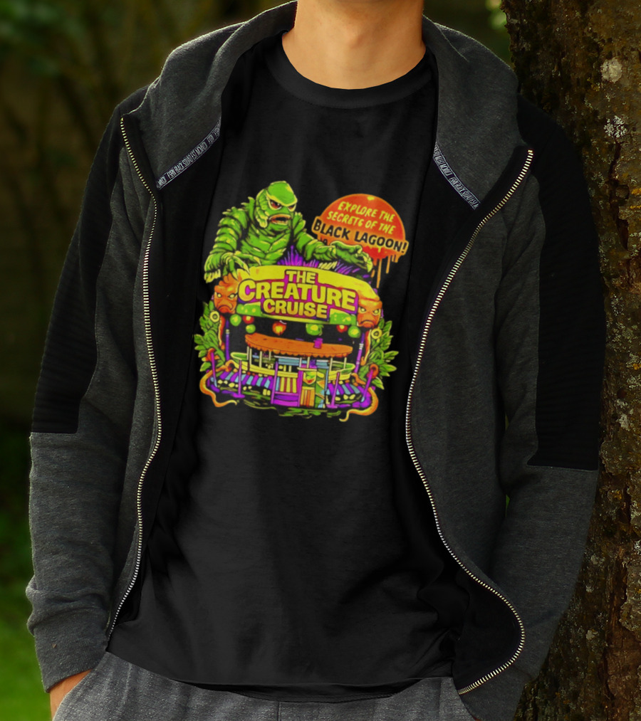Explore The Secrets Of The Black Lagoon The Creature Cruise Adventure T-Shirt