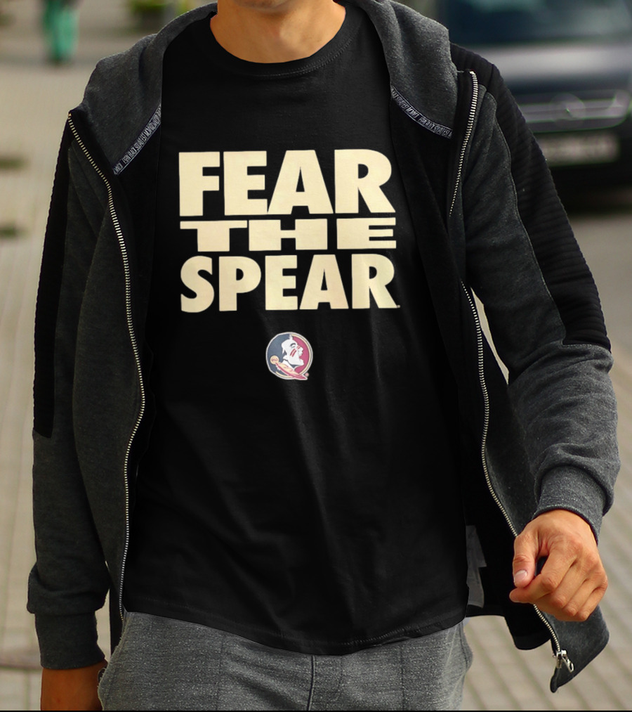 Florida State Seminoles Fear The Spear 2026 Featured Bold Text With Iconic Team T-Shirt