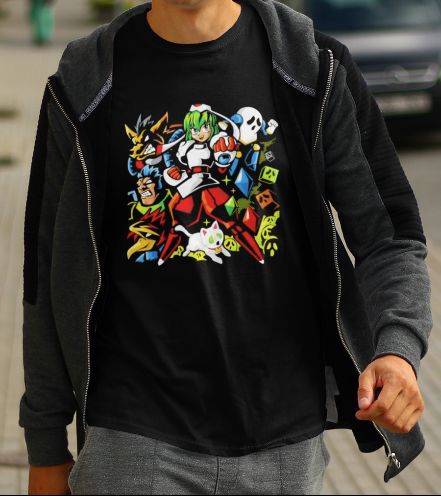 Marina Mischief Makers N64 Retro Game Characters T-Shirt