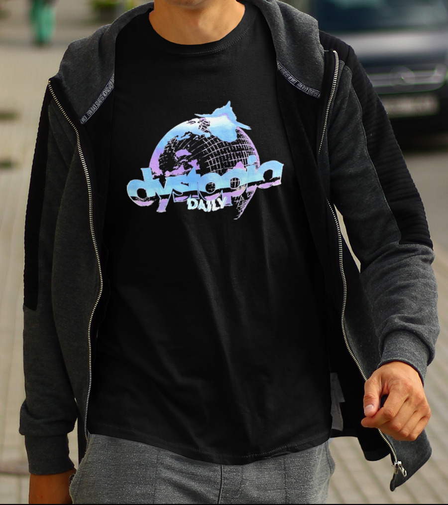 Dystopia Daily Globe Earth Apocalyptic T-Shirt