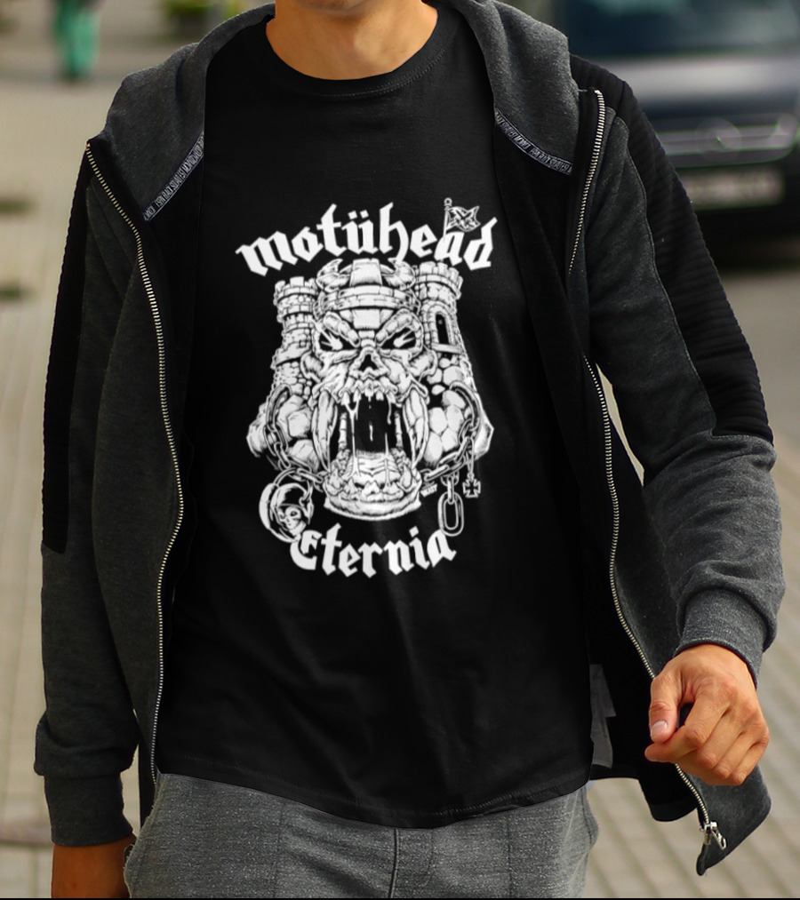Motuhead Eternia Motörhead Masters Of The Universe Skull T-Shirt