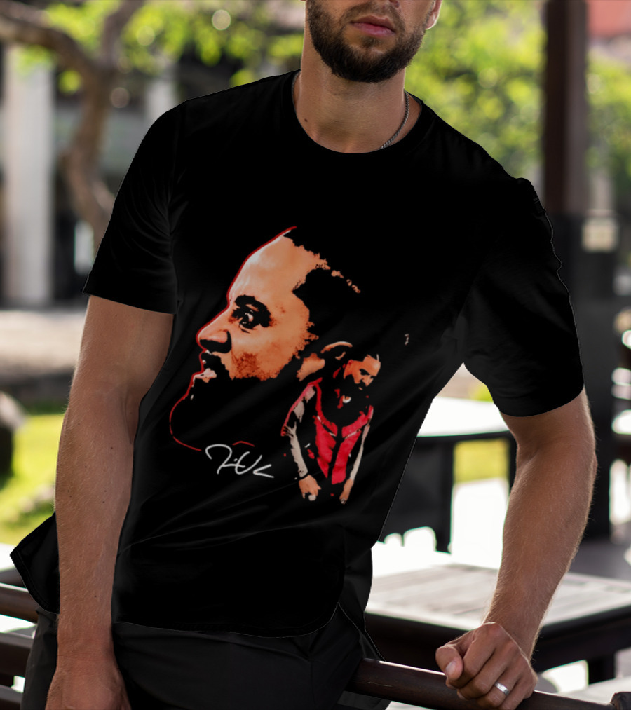 Jimmy Uso WWE Wrestling The Bloodline Abstract T-Shirt