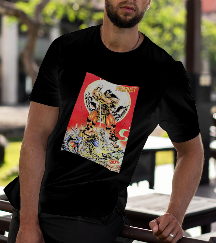 Prophet Comic SPLAT Comics Moon Battle Scene Cover T-Shirt