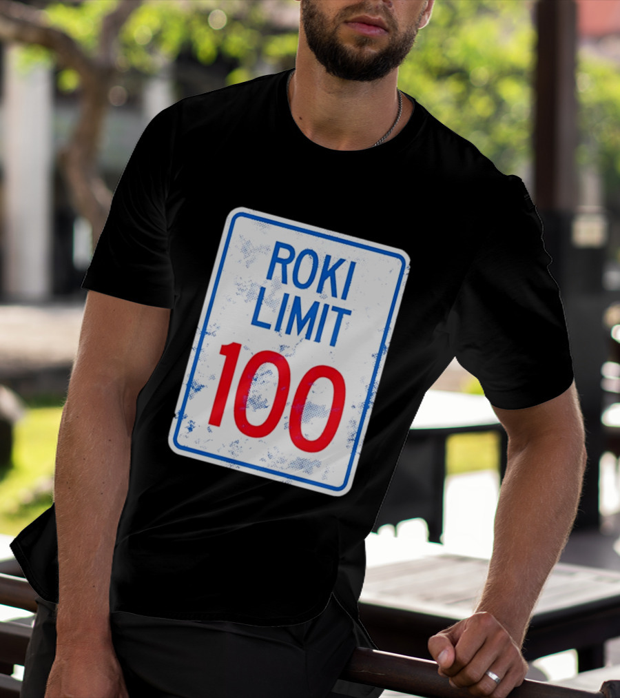 Roki Sasaki Speed Limit 100 Dodgers T-Shirt
