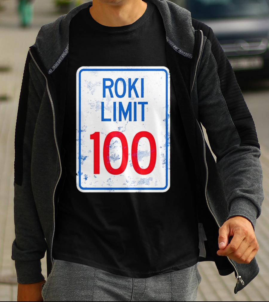 Roki Sasaki Speed Limit 100 Dodgers T-Shirt