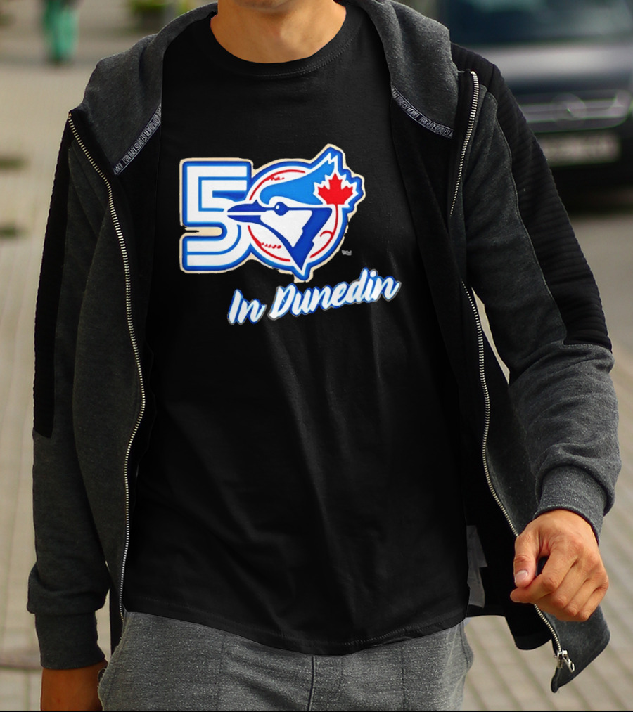 Toronto Blue Jays 50 Years In Dunedin MLB Anniversary Celebration T-Shirt