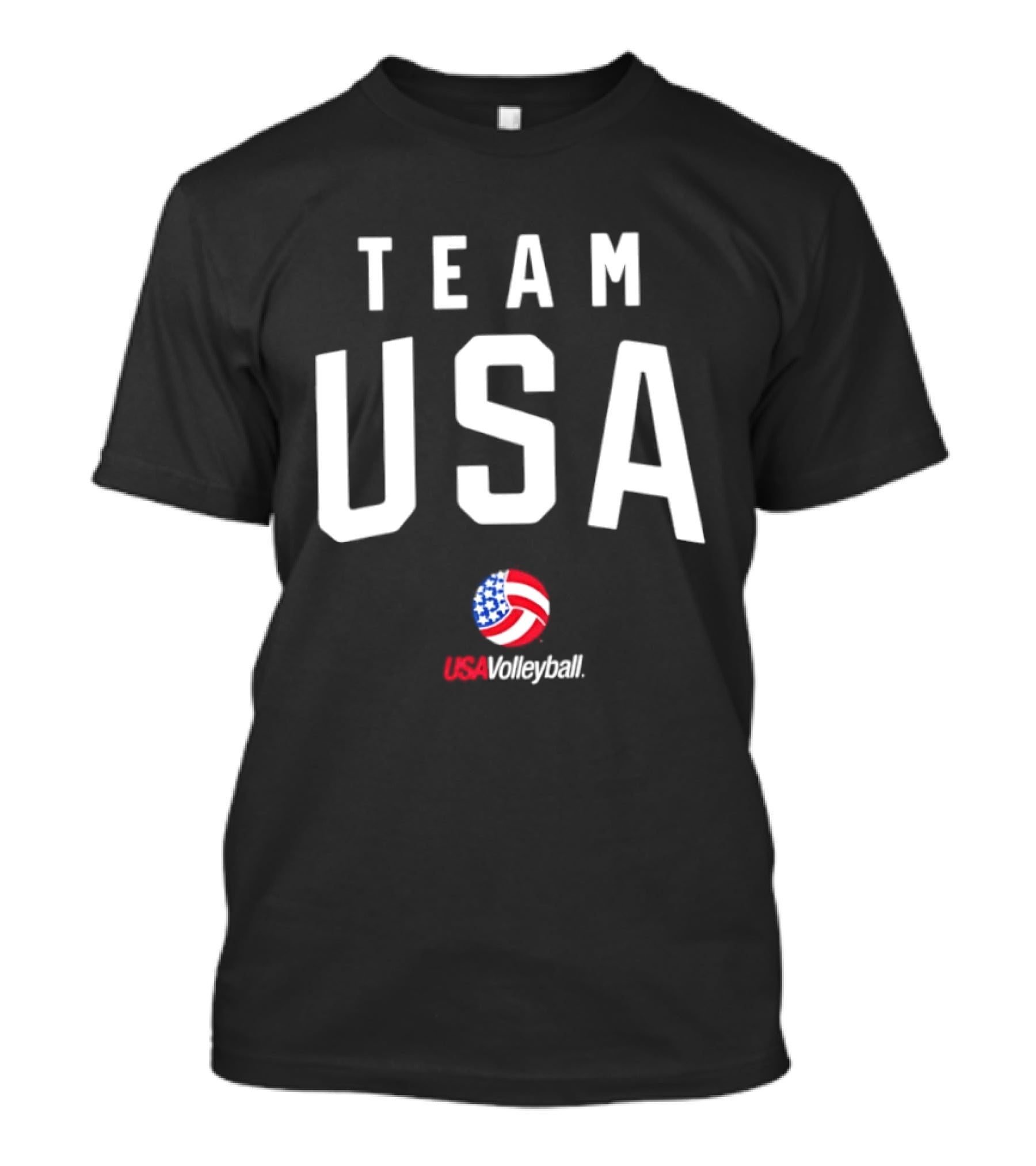 Team USA Volleyball Summer Games American Flag Volleyball T-Shirt