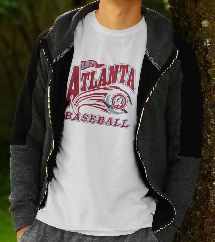 Atlanta Baseball 1871 Vintage Style MLB Team Fan T-Shirt