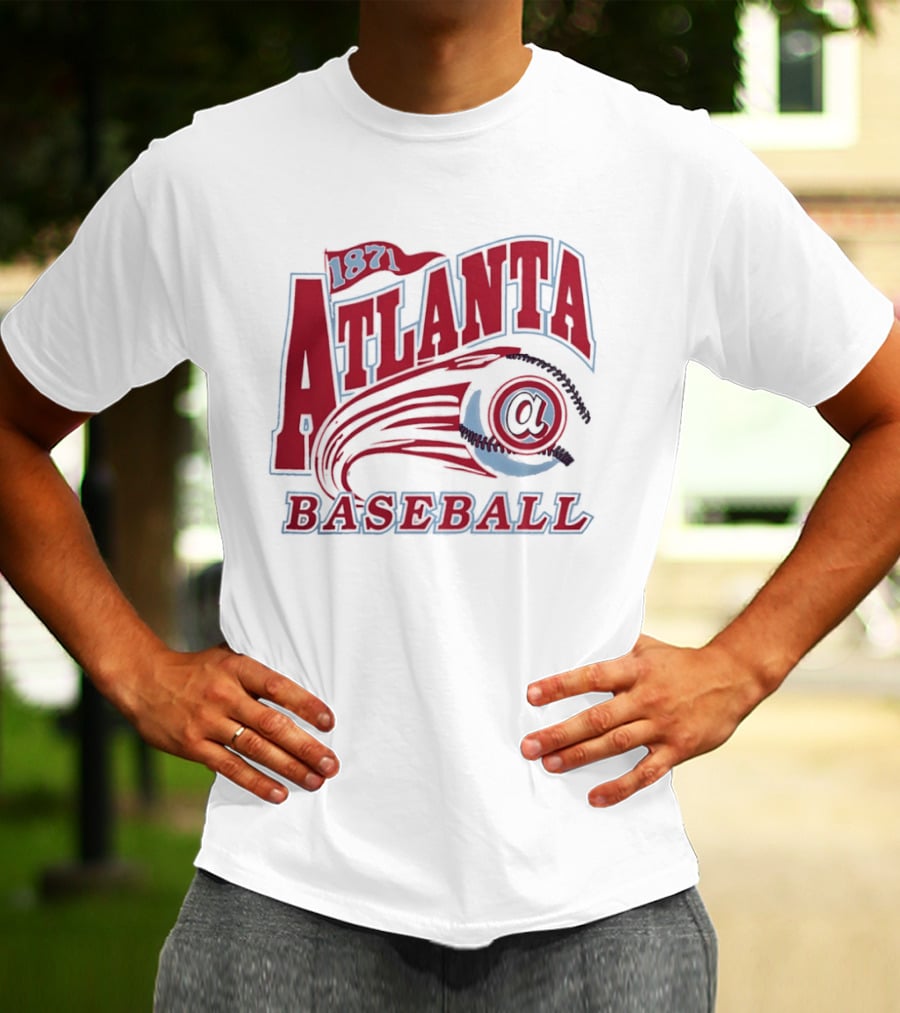 Atlanta Baseball 1871 Vintage Style MLB Team Fan T-Shirt