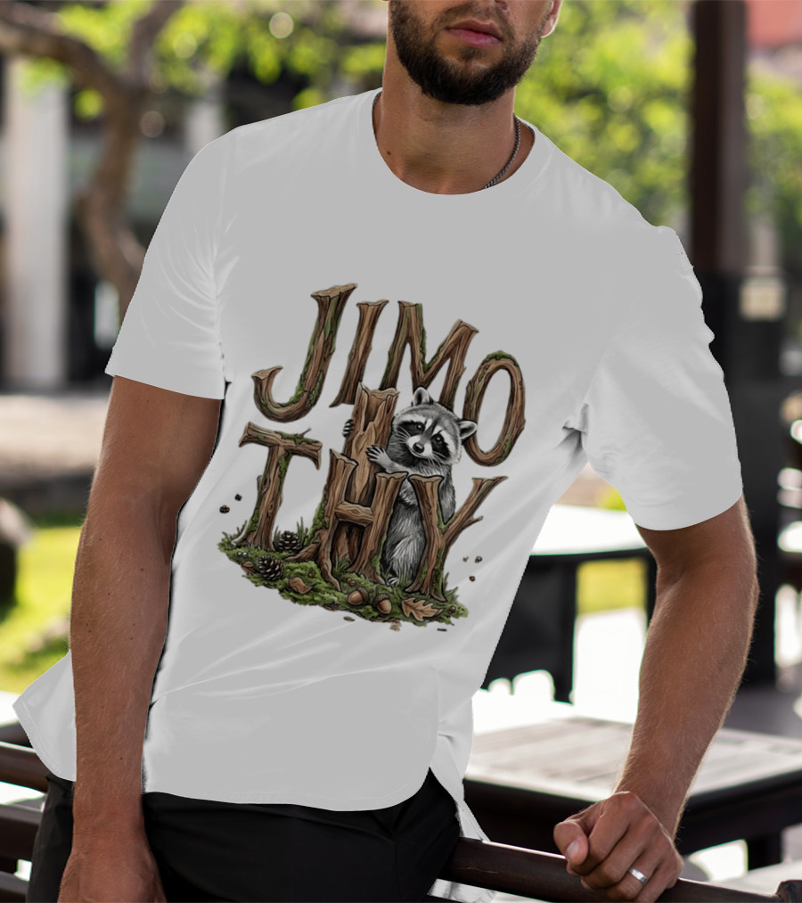 Jimothy The Raccoon Forest Adventure T-Shirt