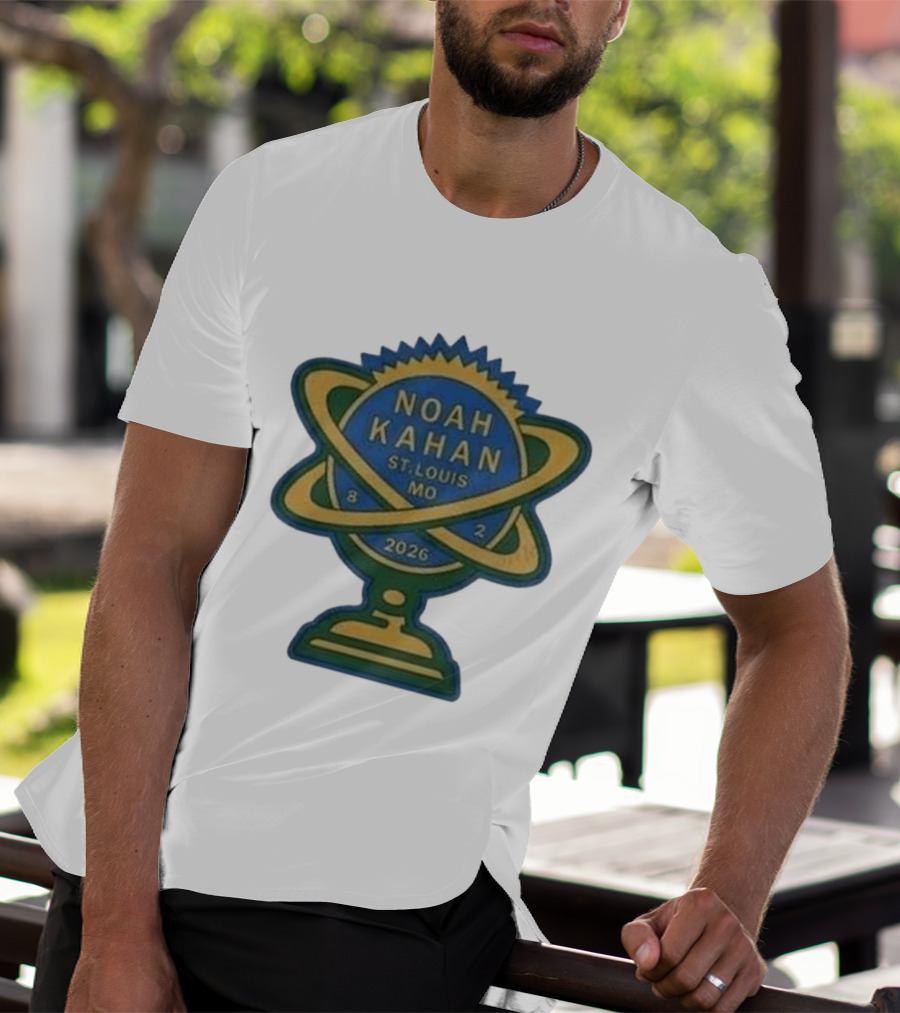 Noah Kahan St. Louis MO August 2 2026 The Great Divide Tour Busch Stadium T-Shirt