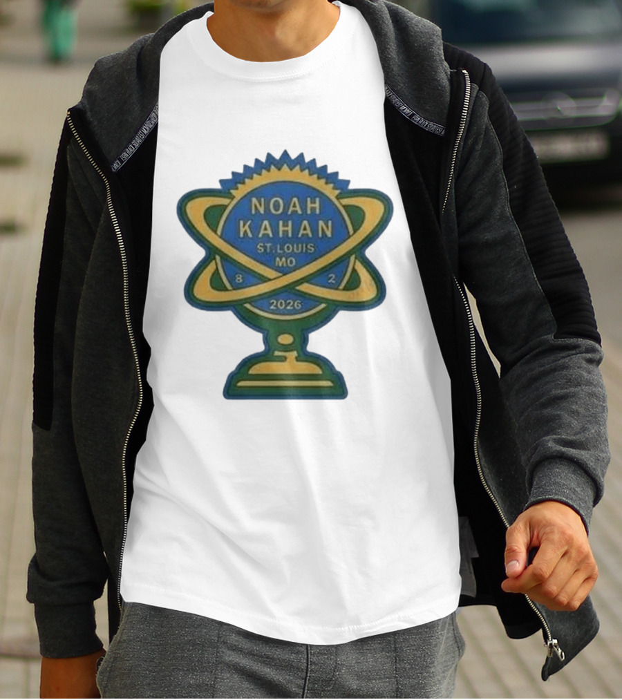 Noah Kahan St. Louis MO August 2 2026 The Great Divide Tour Busch Stadium T-Shirt