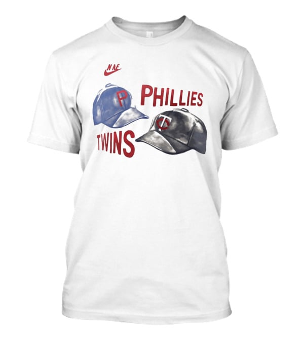 Nike Phillies Twins Baseball Caps 2026 Matchup T-Shirt