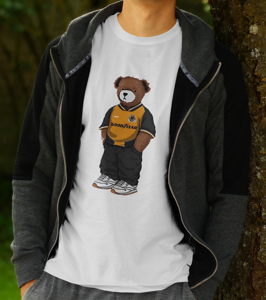 Wolverhampton Wanderers Goodyear Jersey Bear T-Shirt
