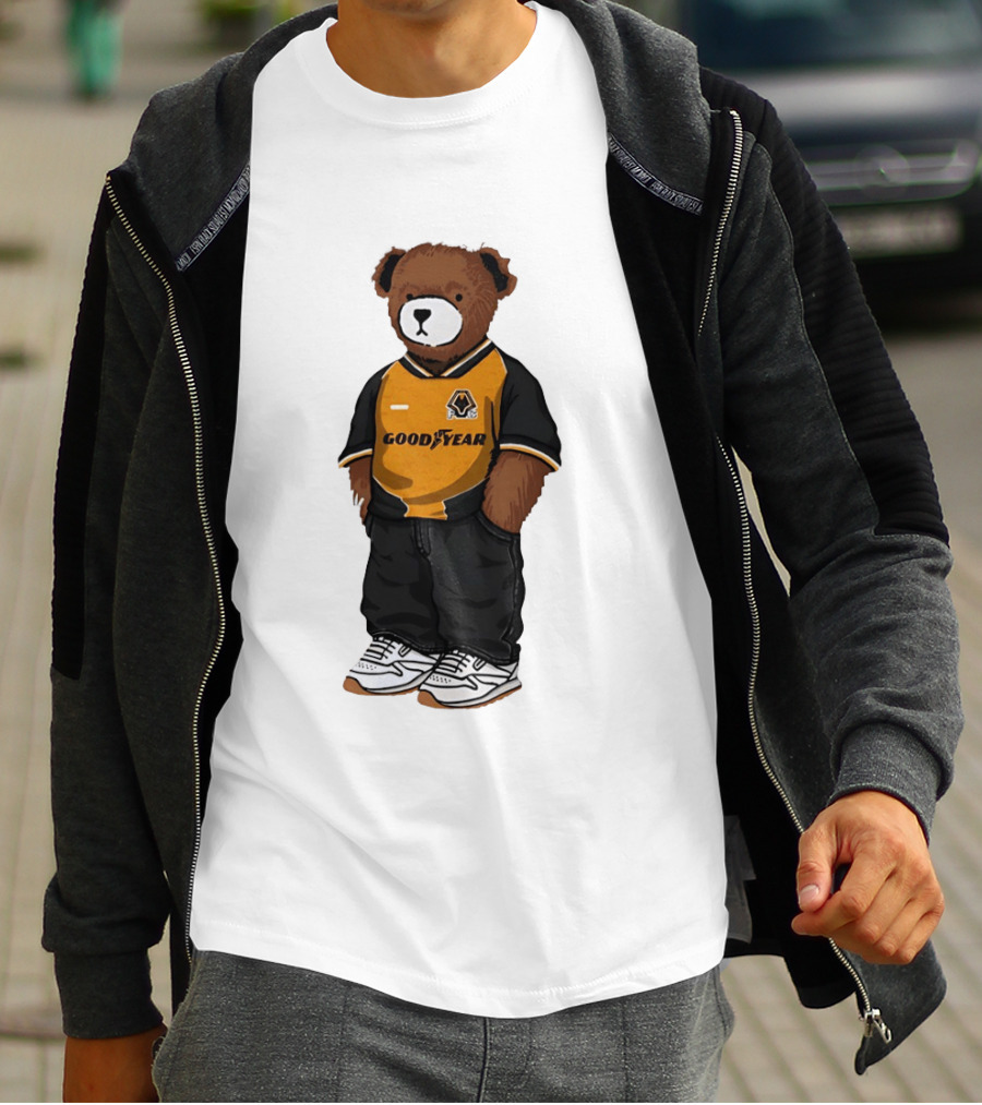 Wolverhampton Wanderers Goodyear Jersey Bear T-Shirt